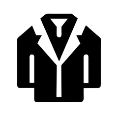 suit icon  flat vector icon