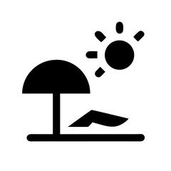 estival icon  flat vector icon