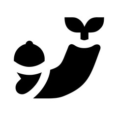 rosh hashanah icon  flat vector icon