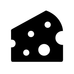 cheese icon  flat vector icon