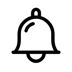 bell icon  flat vector icon