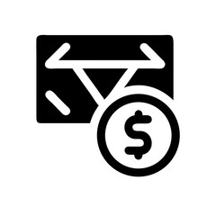 value icon  flat vector icon