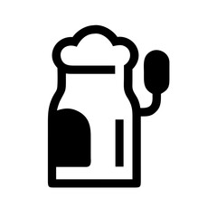 beer icon  flat vector icon