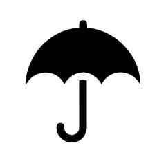 umbrella icon  flat vector icon