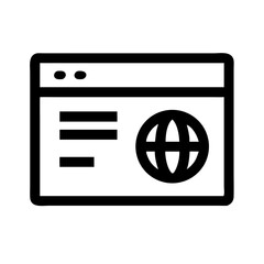 website icon  flat vector icon