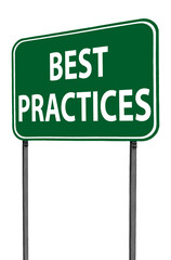 best practices sign
