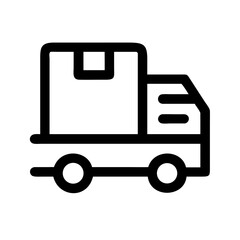 shipping icon  flat vector icon