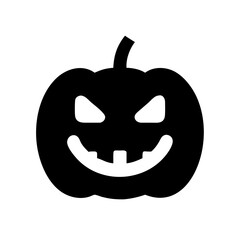 jack o lantern icon  flat vector icon