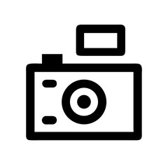 camera icon  flat vector icon