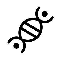 dna icon  flat vector icon