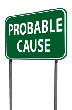 probable cause sign