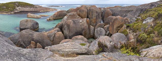 Elephant Rocks in William Bay National Park, Western Australia, Australia
