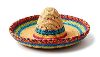 Mexican sombrero, straw hat