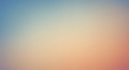 Obraz premium Subtle Pastel Gradient Background Texture Soft Blue to Peach Ombre