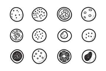 Takoyaki Simple Minimalist Line Art Design