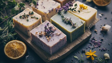 Organic soaps, handmade with natural ingredients.  A healthy living choice.
