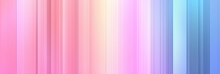 Fototapeta premium Pastel gradient vertical lines in soft colors background design