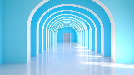 Fototapeta premium Modern hallway design