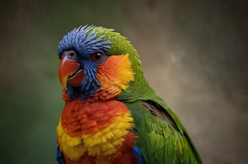 Rainbow Lorikeet Close-Up