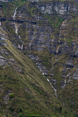 Arroyo cercano a la Cascada de San Miguel de Angulo en Burgos Castilla y León España Europa