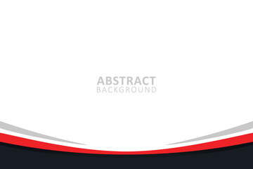 abstract background with red wave