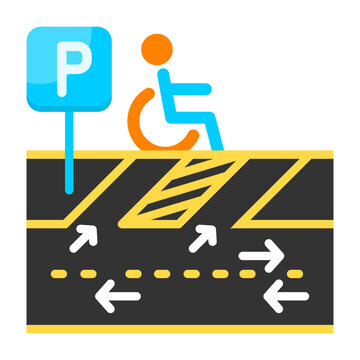 Wheelchair accessible par Icon