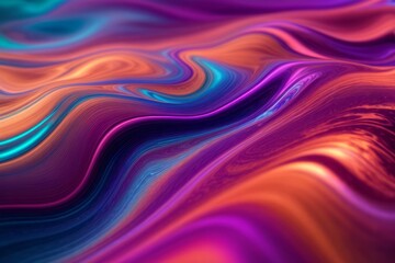 Fototapeta premium Abstract background of colorful liquid liner abstract