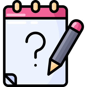 notebook with pencil icon