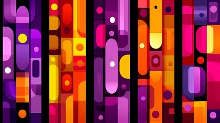 Colorful abstract wallpapers, vibrant patterns and modern designs for walls vivid