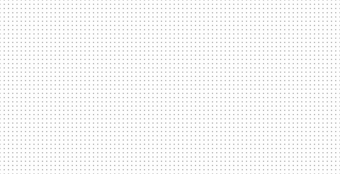 Clean bullet journal template featuring a regular polka dot grid background.