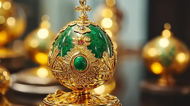 Magnificent Imperial Egg: An Exquisite Display of Craftsmanship and Elegance
