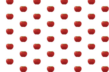 seamless pattern with tomato