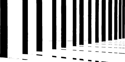 Vintage grunge textures vector illustration. Abstract texture of lines, spot, chips. Grunge black and white background. Monochrome pattern of vintage surface