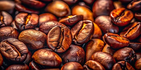 Fototapeta premium Low Light Kaffeebohnen, Dark Roast, Coffee Beans, Still Life, Atmospheric Photography