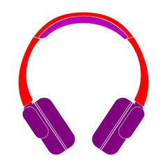 headphone cartoon illustration