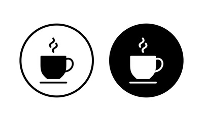 coffee cup icon vector illustration. cup a coffee sign and symbol