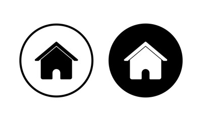 Home icon vector illustration. House sign and symbol
