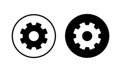 setting Icon vector illustration. Cog settings sign and symbol. Gear Sign