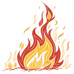 fire flames background