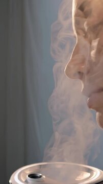 Beautiful facial steamer bliss scene