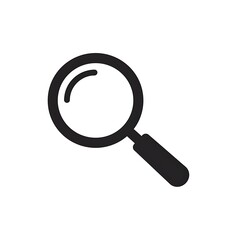 Magnifying Glass Illustration for Search or Discovery