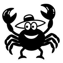 crab cartoon character