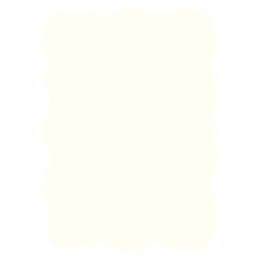 Obraz premium Scallop-edged beige abstract shape with smooth curves on black background. Ideal for modern mockups, creative templates, playful designs, or minimalist digital layouts.