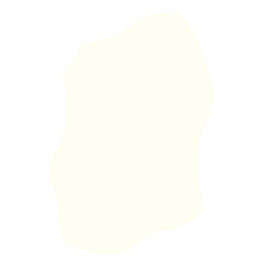 Freeform beige abstract shape with soft flowing curves on black background. Perfect for modern digital templates, minimalist designs, creative mockups, or organic visual layouts.