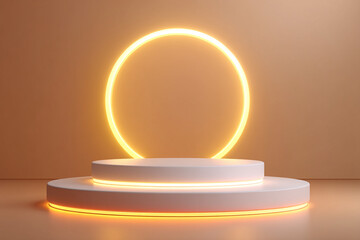 Intense Orange Heatwave Background