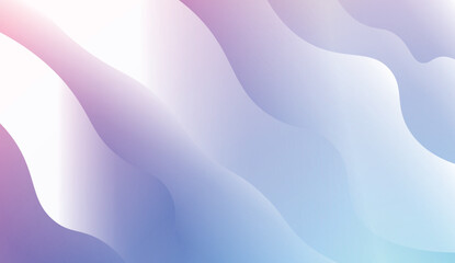 Wave Modern Background. For Business Presentation Wallpaper, Flyer, Cover. Vector Illustration with Color Gradient.