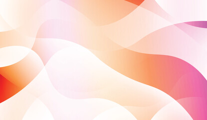 Wave Abstract Background. For Business Presentation Wallpaper, Flyer, Cover. Vector Illustration with Color Gradient.