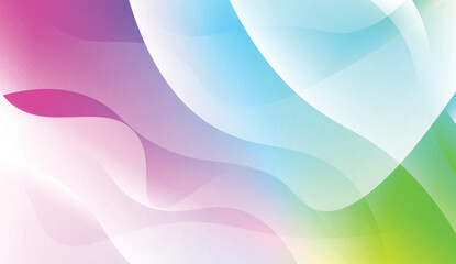 Futuristic Background With Color Gradient Geometric Shape. For Futuristic Ad, Booklets. Vector Illustration with Color Gradient.