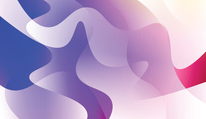 Wave Abstract Background. For Your Design Wallpaper, Presentation, Banner, Flyer, Cover Page, Landing Page. Vector Illustration with Color Gradient.