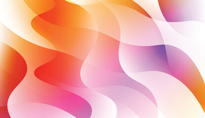 Futuristic Color Design Geometric Wave Shape. For Flyer, Brochure, Booklet And Websites Design Vector Illustration with Color Gradient.